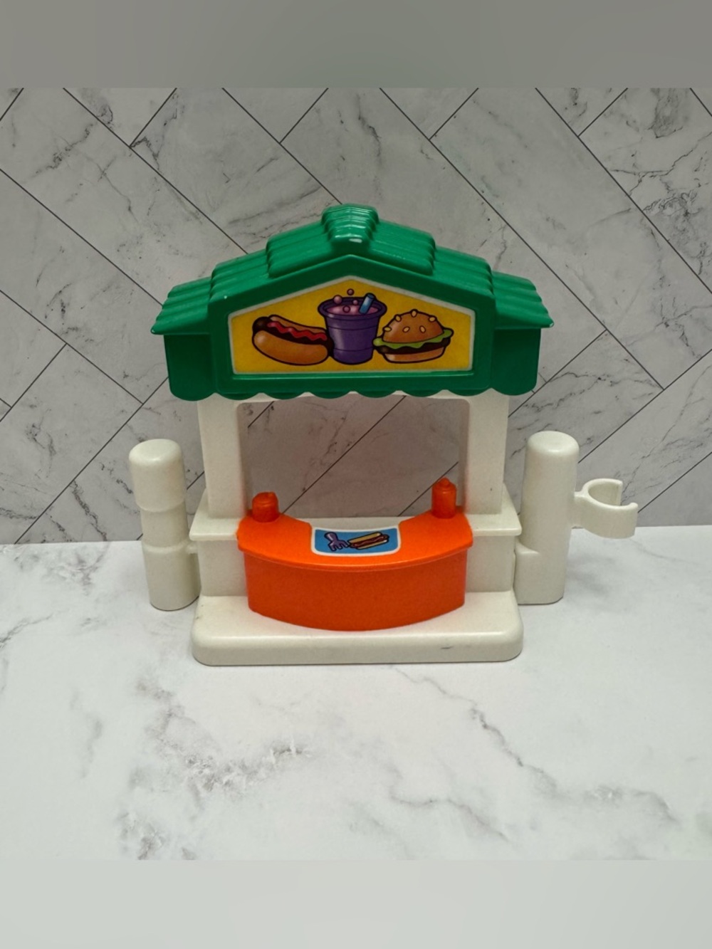 Fisher-Price Little People Hot Dog Hamburger Stand
